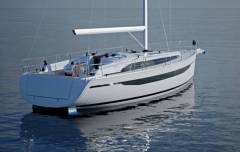 Schemazeichnung Bavaria Voyager 45
