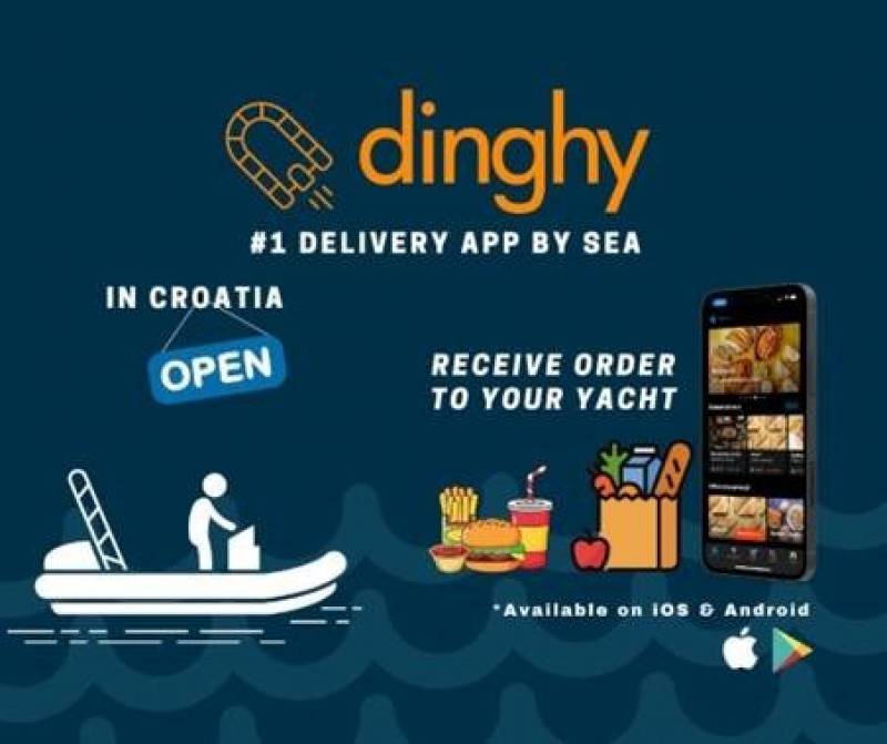 Delivery App für den Charterurlaub