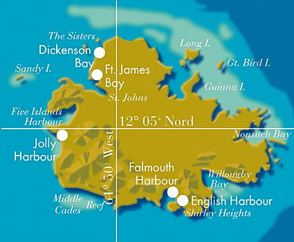 Segeln Karibik Antigua Sailing Week