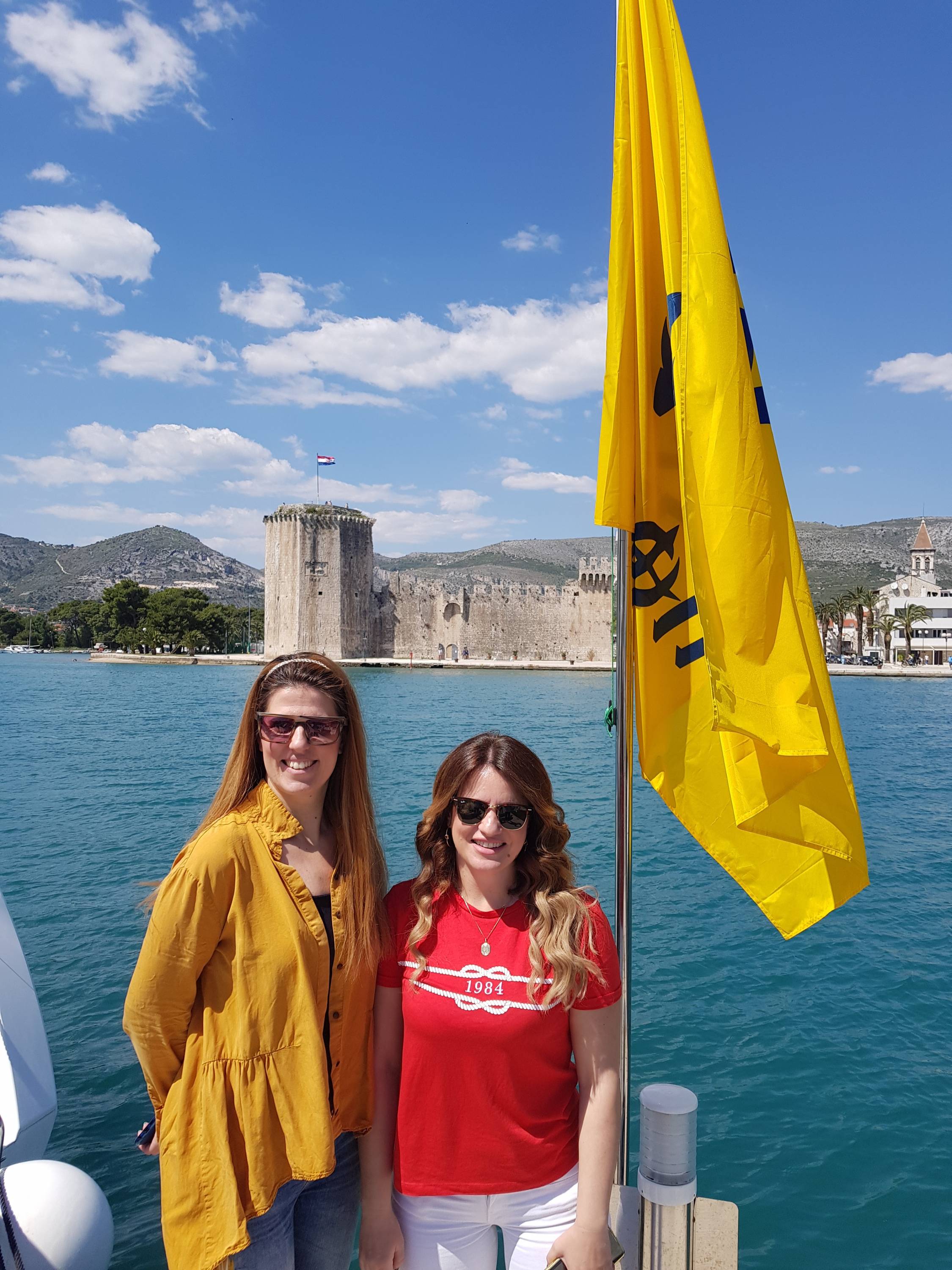 Waypoint vor der Altstadt in Trogir