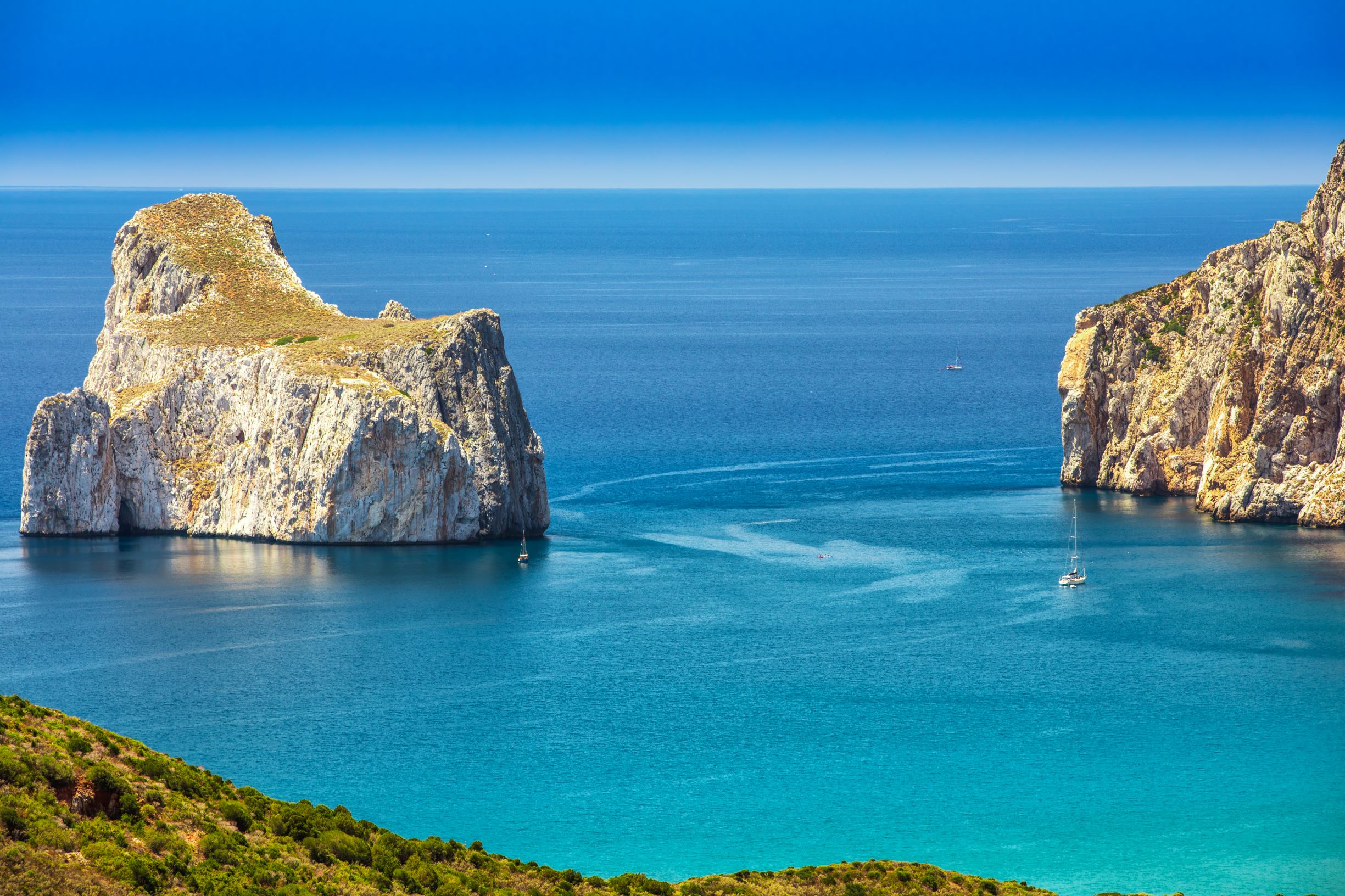 Yachtcharter Südsardinien Porto Pino Dünen